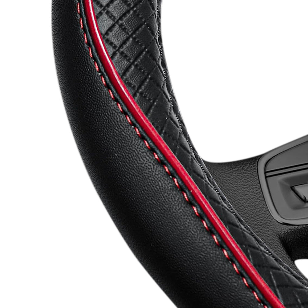 Breathable Microfiber Leather Steering Wheel Cover