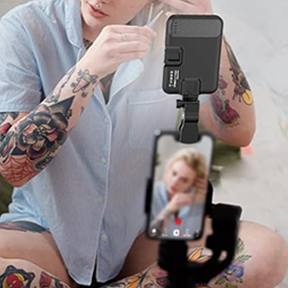 LED Portable Selfie Light with Clip and Hot Shoe Mount