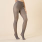 2Pcs Women Thermal Lined Translucent Pantyhose Tights Stockings