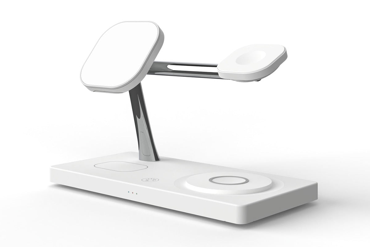 7-in-1 Wireless Charger Dock Station with Night Light and USB Output