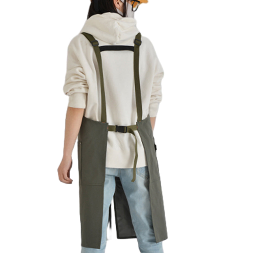 Kitchen Apron Water-Resistant Overalls Bib Apron