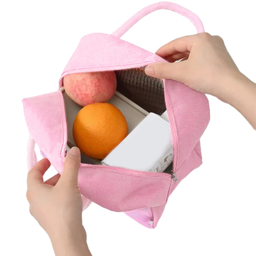 Oxford Cute 3D Cartoon Insulated Lunch Bag