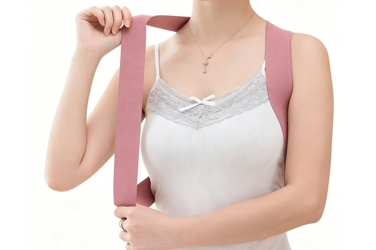 Unisex Adjustable Posture Corrector Back Brace for Adults