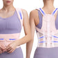 Posture Corrector Back Brace Adjustable Straightener for Improving Back Posture-Pink