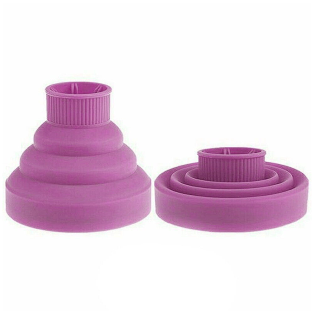 Foldable Silicone Hair Dryer Diffuser for Universal 4 to 5cm Nozzles