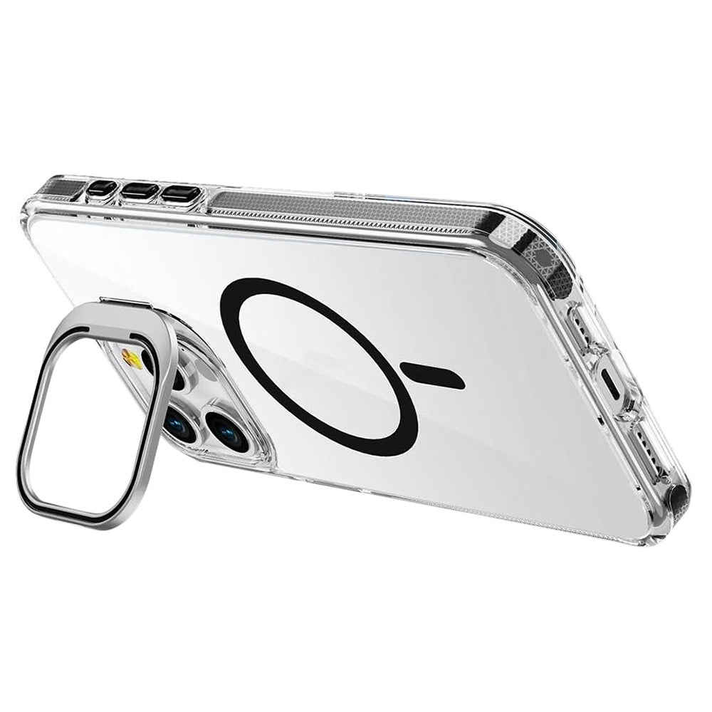 For iPhone 16 Pro Max Magnetic Case with Stand Full Body Case
