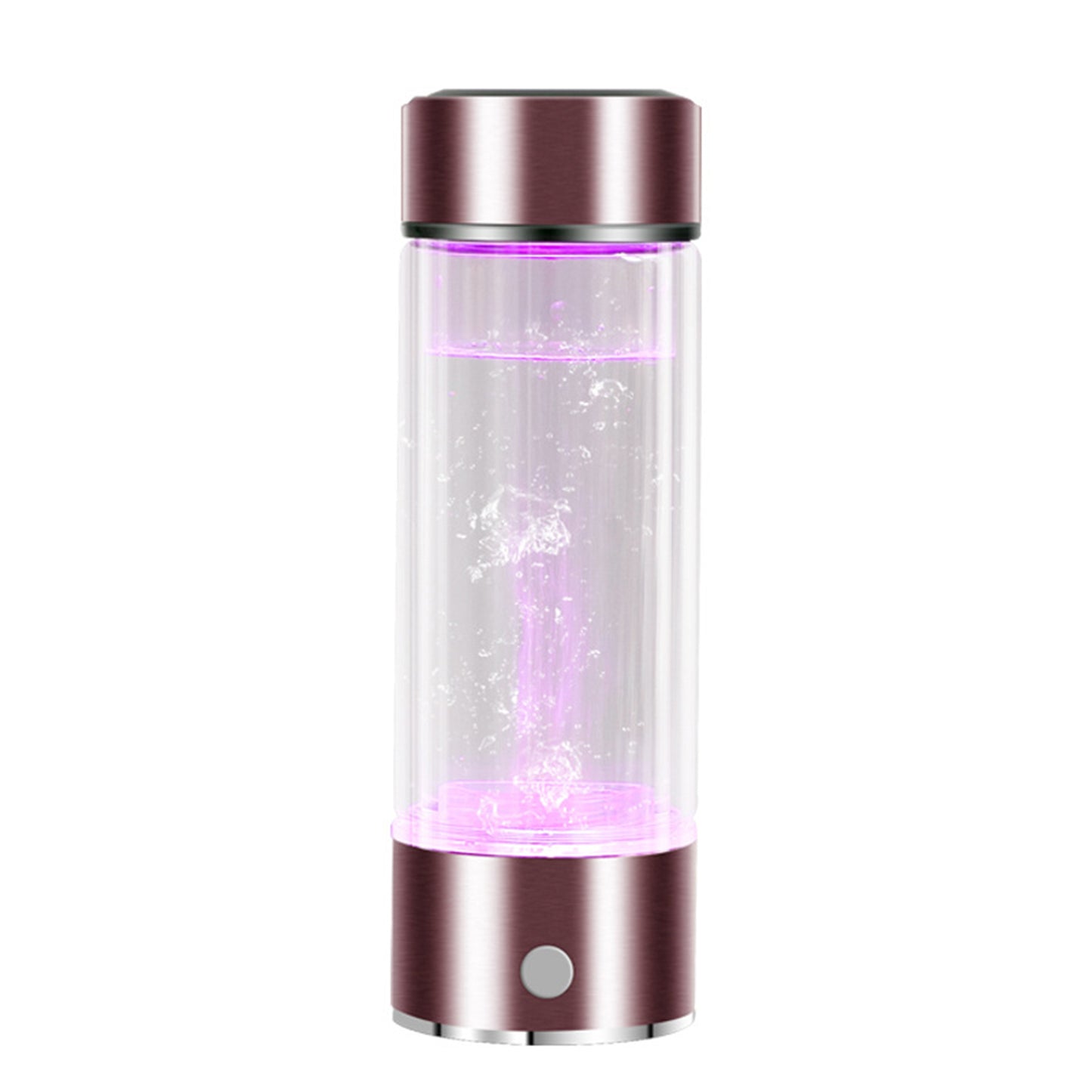 400ml Rechargeable Hydrogen-rich Water Maker Ionizer Generator Bottle