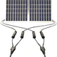 2Pcs Solar Y Connector for Cable Plug Inline Solar PV Panel