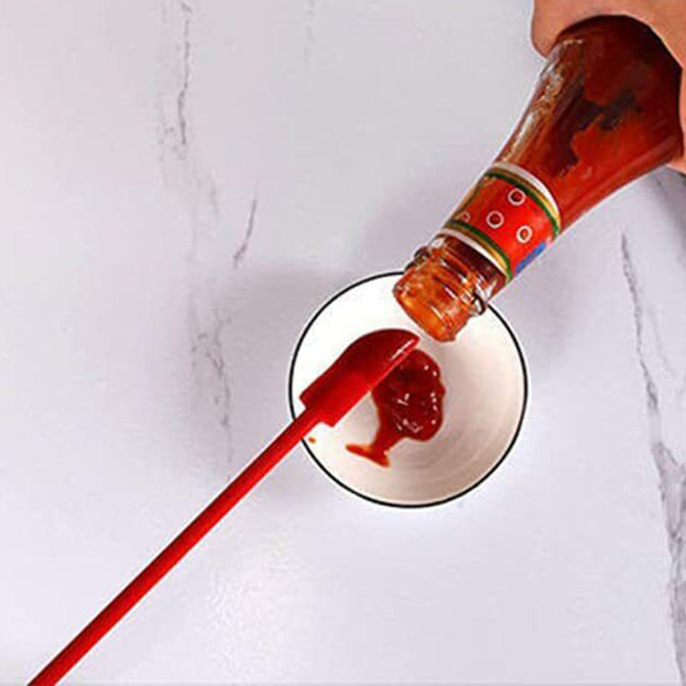 3Pcs Mini Spatula Silicone Spatula Set for Cosmetic Bottle and Kitchen Jar