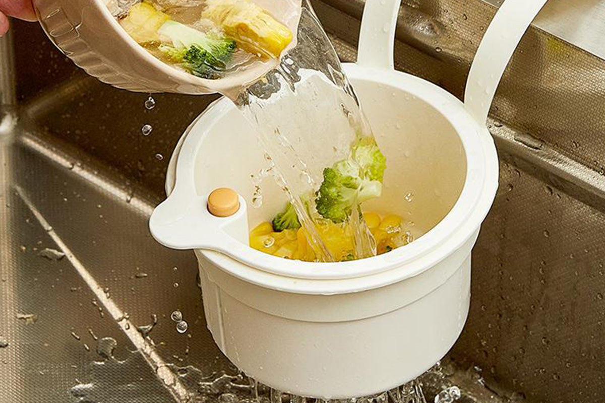 Sink Strainer Basket Hanging Kitchen Sink Stopper for Fruit Vegetable