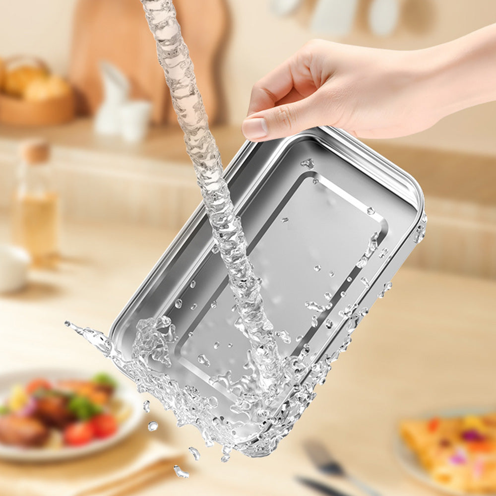900ml Stainless Steel Heated Lunch Box Electric Food Warmer for Work School