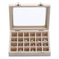 Organizer Case Box Holder Storage Jewelry Earring Ring Velvet Display Travel Portable