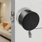 2Pcs Door Handle Lock With Padlock Door Knob Lock Out Device For Disable the Doorknob