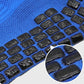 3Pairs Anti-Slip Sports Socks Non Skid Grip Socks-Black, Blue, White