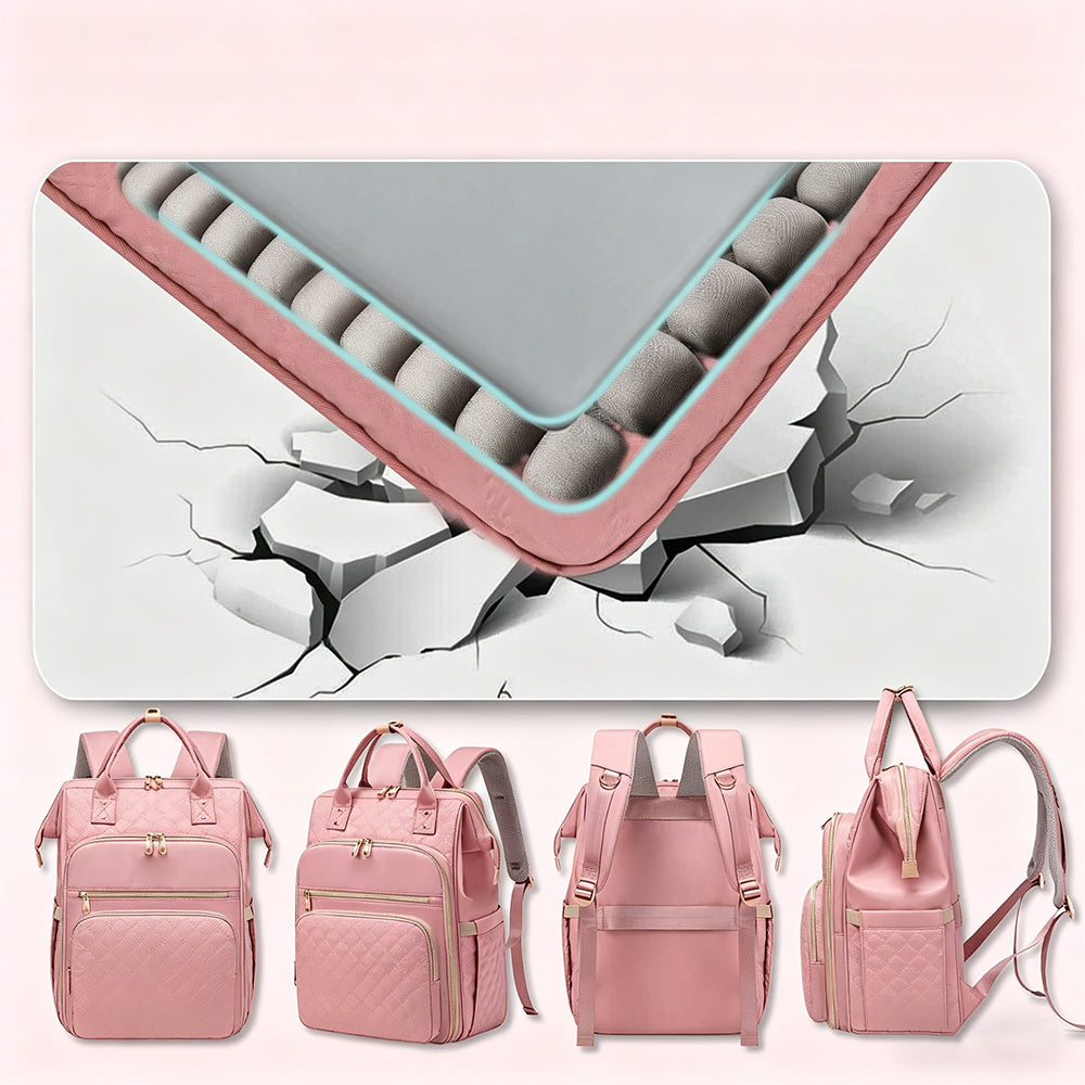 2-in-1 Lunch Backpack For Women Laptop Backpacks Travel Backpacks