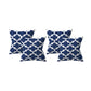 4Pcs 45X45cm Throw Pillow Cover Geometric Printed Throw Sofa Cushion Cases