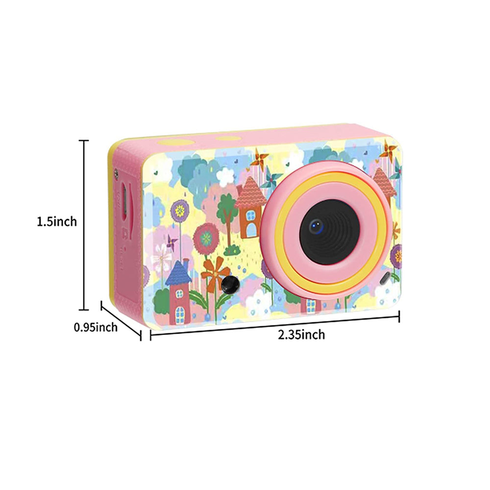 Kids Waterproof Camera Toys Outdoor Sports Camera with 32GB Memory Card