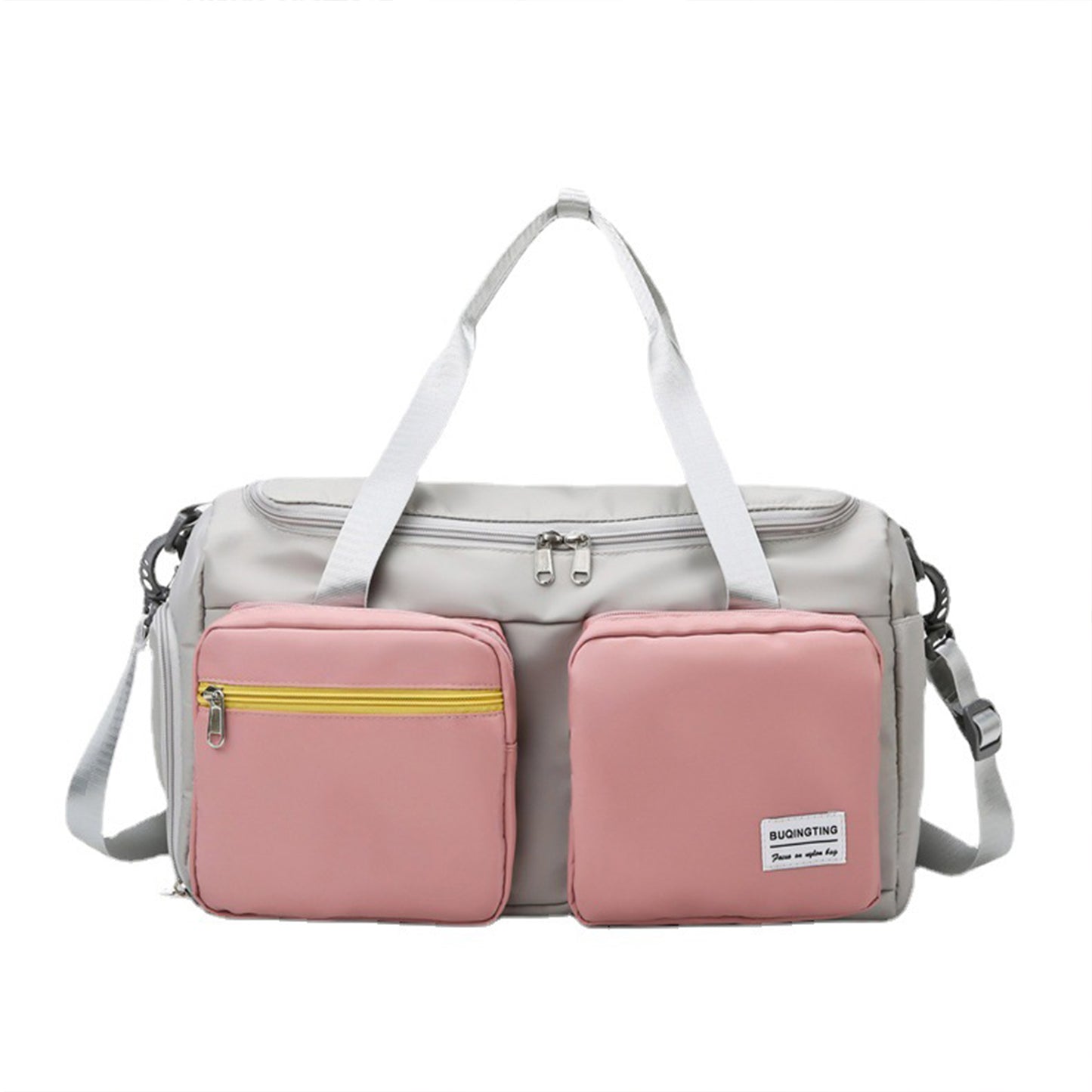 Sports Fitness Gym Bag with Shoes Compartment Duffle Bags