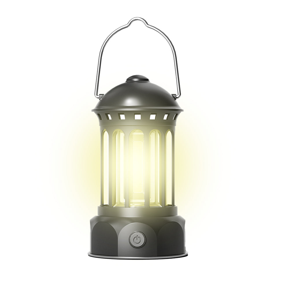 Retro Tent Camping Lantern LED Lantern Outdoor Portable Rechargeable Night Lamp