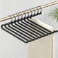 10 Pack Heavy-Duty Non-Slip Pant Hangers Metal Open-End Clothes Hanger for Jeans And Blankets