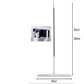 2Pcs Telescopic Long Handle Floor Squeegee Scrubber