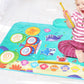 2 in 1 Animal Piano Drum Mat Music Touch Toys Music Mat With 6 Instrument Sounds