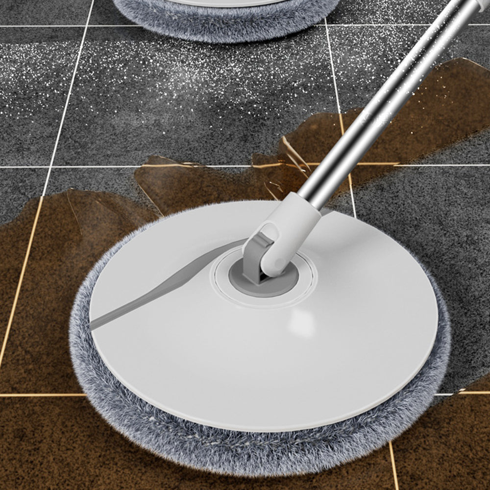 360 Degree Rotatable Mop Bucket Kit with 4 Mop Towels