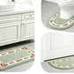 4Pcs Shaggy Mat Set Plush Bathroom Floor Mats Toilet Mat