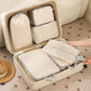 6Pcs Travel Luggage Compression Packing Cubes Storage Bag