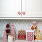 10 Pack Silicone Christmas Candy Cabinet Knob Decoration Covers