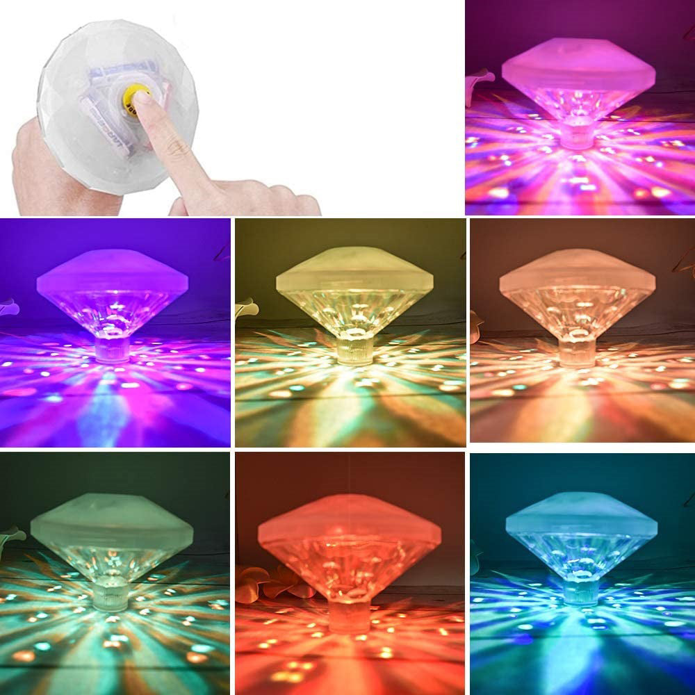 2Pcs LED Waterproof Pool Light
