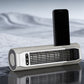 USB Rechargeable Bladeless Tower Fan For Wall Floor And Desk Use