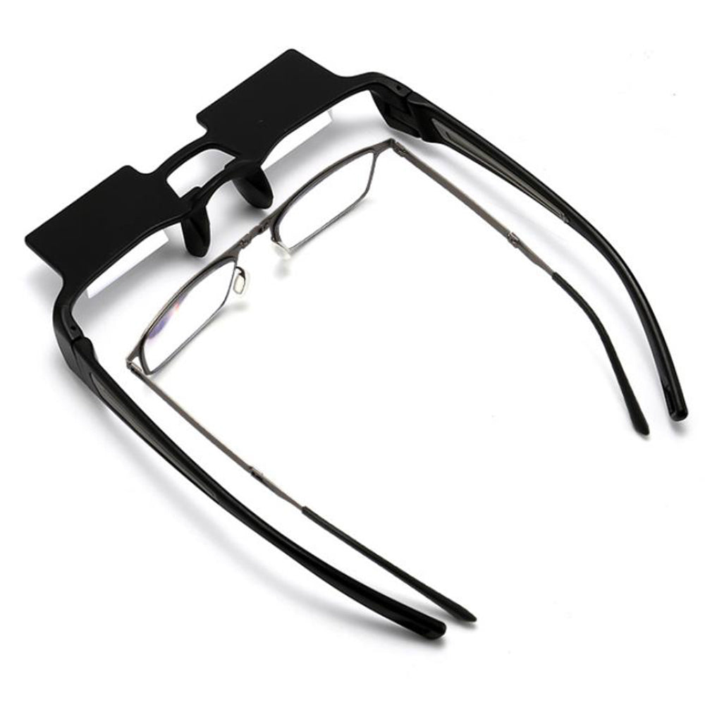 Lazy Horizontal Reading Glasses