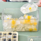 56 Grid Plastic Ice Tray Mold with Scoop Ice Cube Maker Storage Container Box