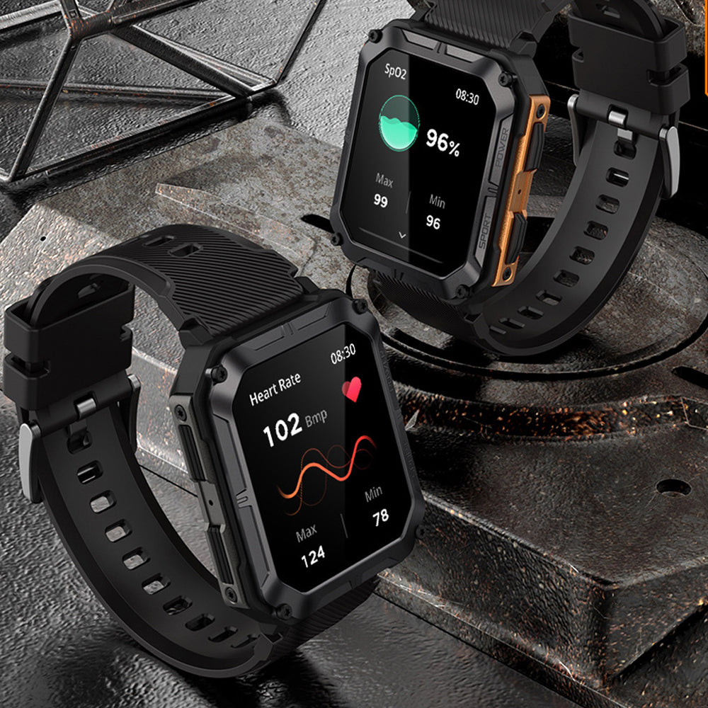 Bluetooth Smart Watch Fitness Tracker with Heart Rate Monitor