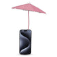 Universal Phone Umbrella for Sun Adjustable Smartphone Umbrella Stand for Outdoor