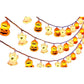 USB Halloween Ghost LED String Lights 4 Point 5m 30 Bulbs Decoration