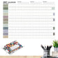 2027 Full Year Wall Calendar for Home Office and School Planning