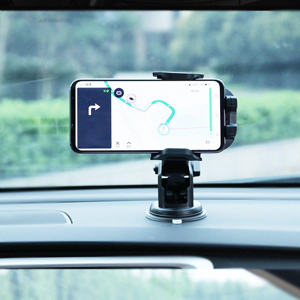 Universal Suction Cup Hands-Free Car Phone Holder