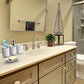 6 Piece Bathroom Accessories Set Soap Dish Soap Dispenser Toothbrush Holder Toilet Brush Trash Bin