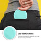 Mini Mirror With Lights Magnification LED Compact Mirror Travel Mirror For Pocket