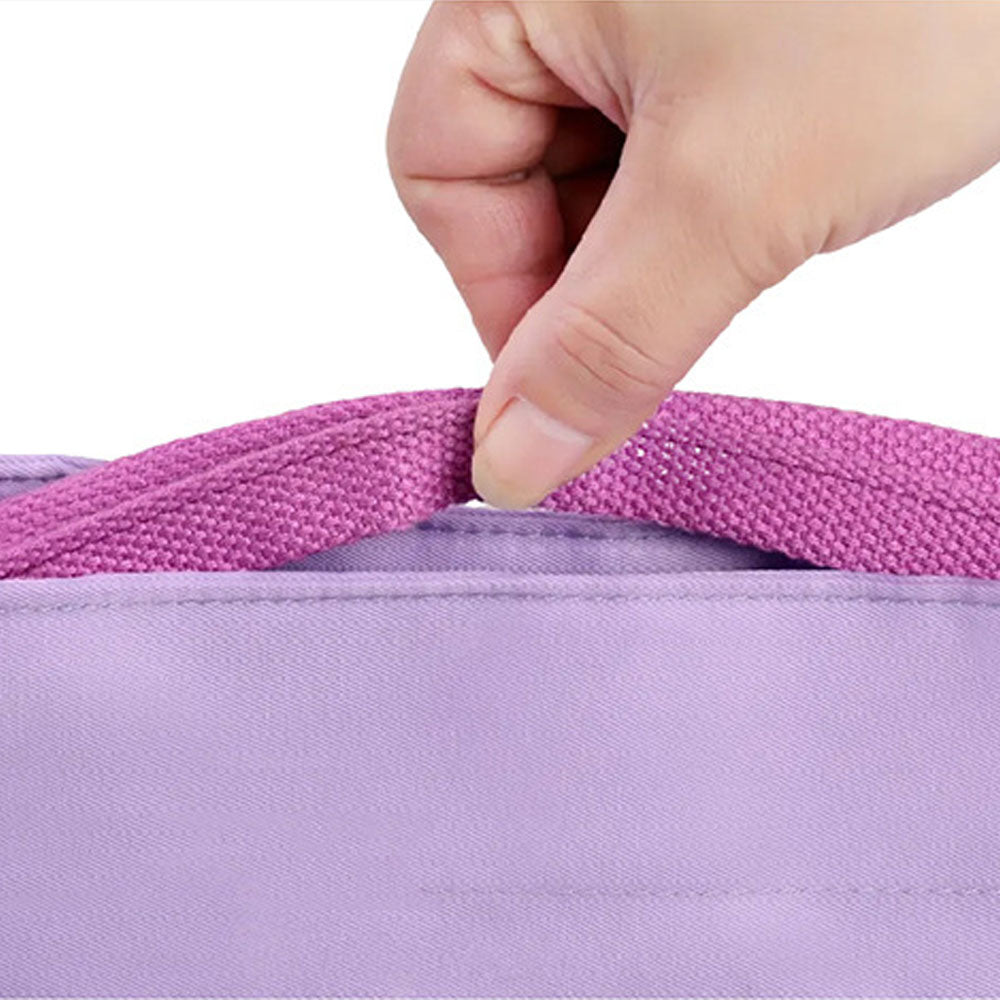 Lunch Bag Storage Bag Water-Resistant Cosmetics Organizer Pouch Travel Toiletries
