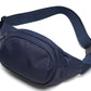 Waist Bag With 3 Zipper Pockets Crossbody Bag Unisex Large Fanny Pack For Travel Holiday