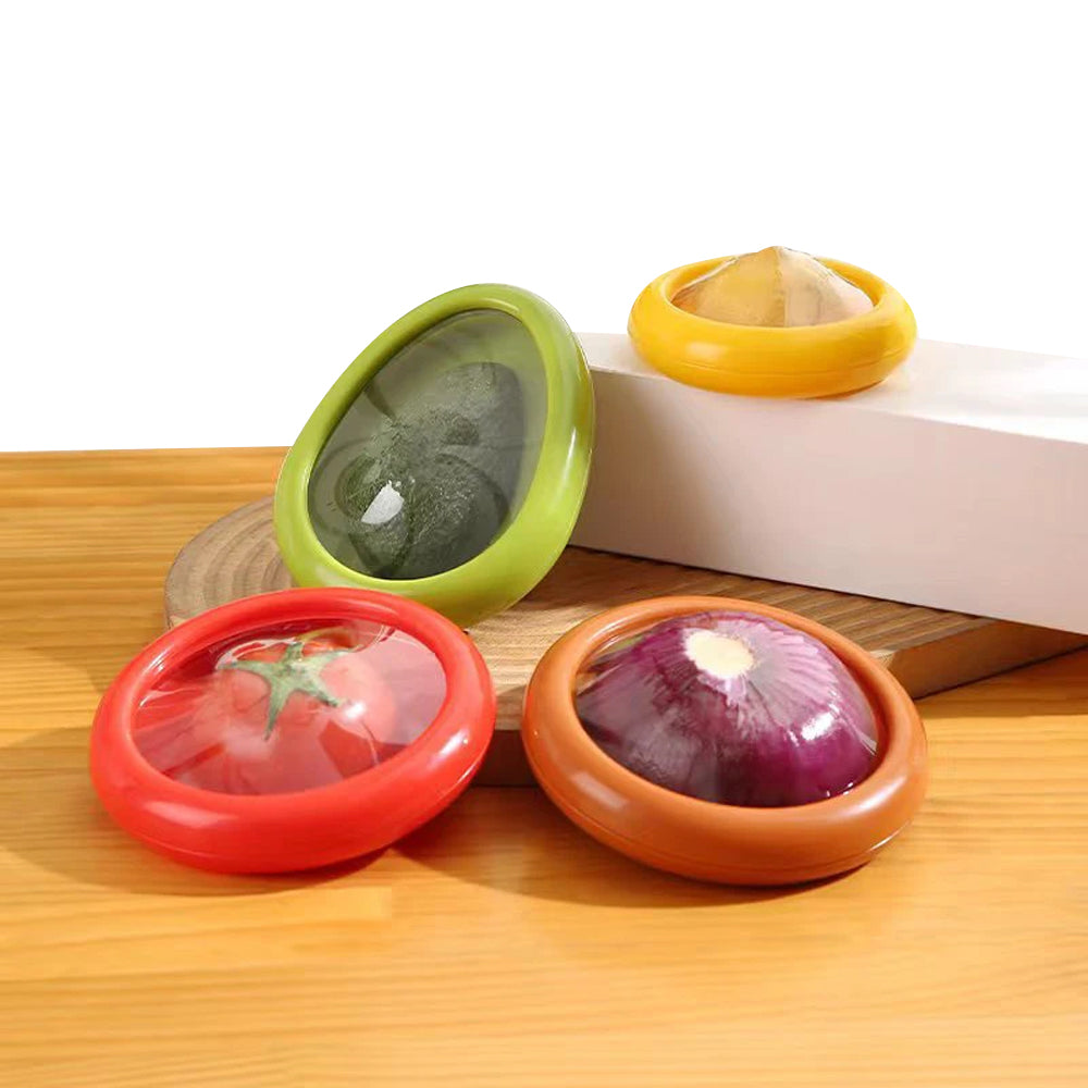 4Pcs Reusable Storage Containers for Fridge