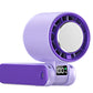 Handheld Portable Fan with Ice Cooler 100-Speed Rechargeable Handheld Fan