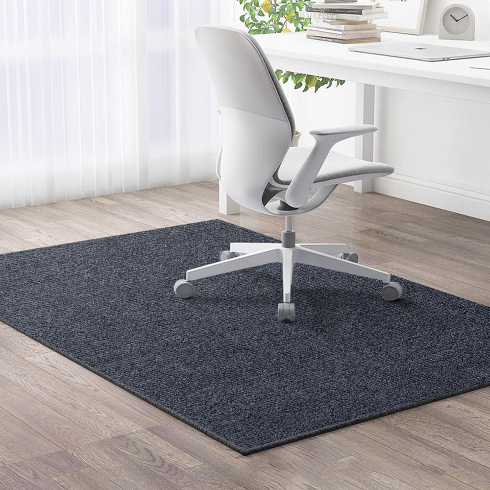 Office Chair Mat for Hardwood Floor Anti-Slip TPE Desk Rug for Home and Office