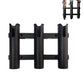 3 Tube Fishing Rod Holder Bracket Mounted Fishing Rack For Boats Garage Cooler