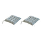 2Pcs Tie On Seat Cushion for Dining Patio Home Kitchen and Office Chairs