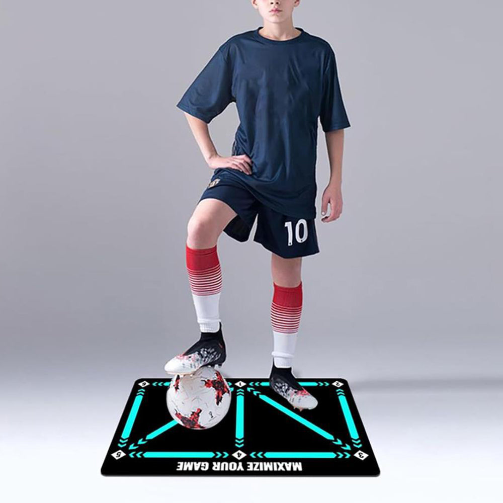 Anti-Slip Football Footstep Training Mat