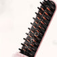 Negative Ion Electric Hair Straightener Brush Curler Lazy Comb Hot Flat Artifact
